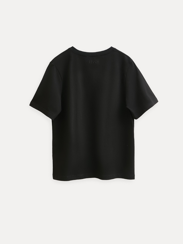 Women's polo neck shirt CONTE ELEGANT LD 3206, s.170-84, black - 5