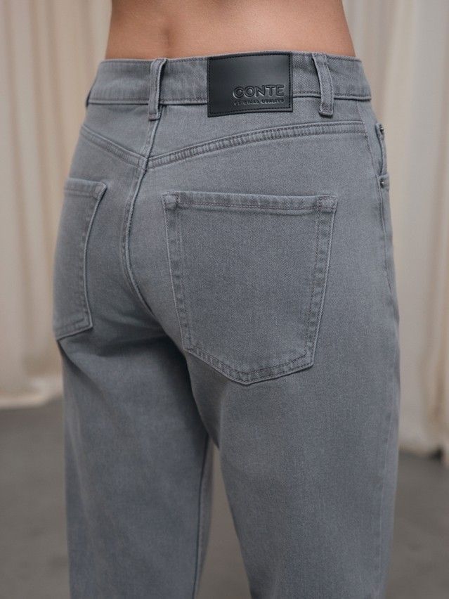 Women's jeans CONTE CON-846, s.164-90, grey - 6