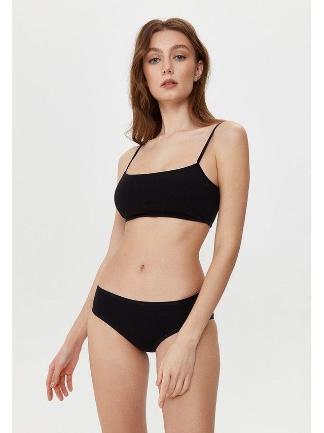 Women's cotton panties LB 2014, 90 / XS, black - 3