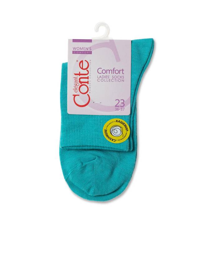 Women's socks CONTE ELEGANT COMFORT, s.23, 000 turquoise - 3