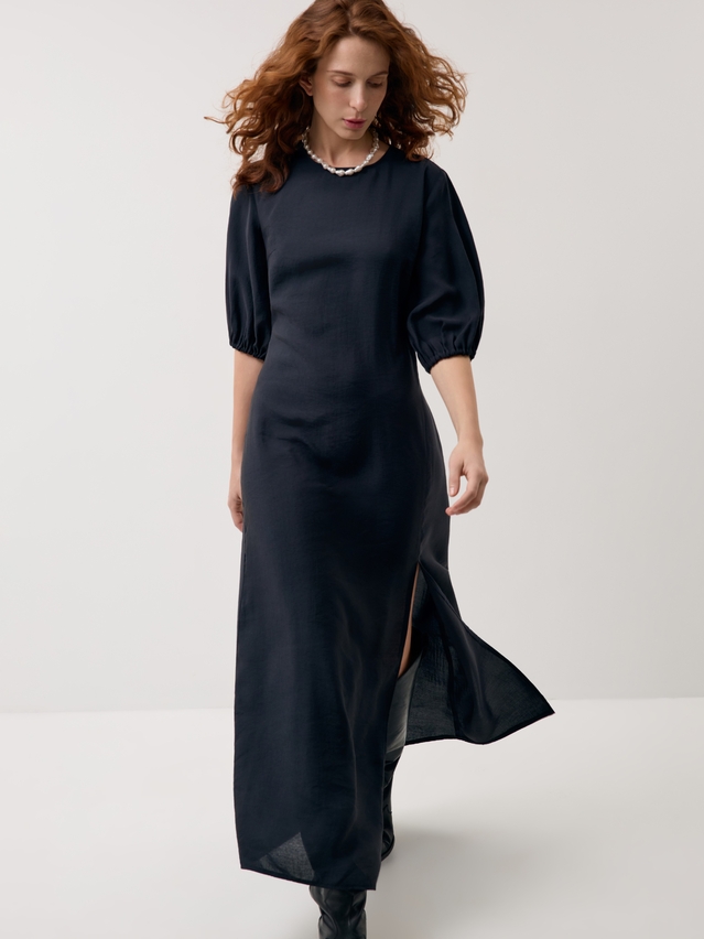 Women's dress CONTE LPL 3426, s.170-84-90, black - 1