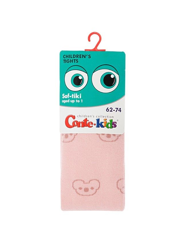 Children's tights CONTE-KIDS SOF-TIKI, s.62-74 (12),697 light pink - 2
