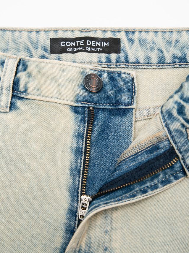 Women's jeans CONTE CON-978, s.164-90, blue beige - 11
