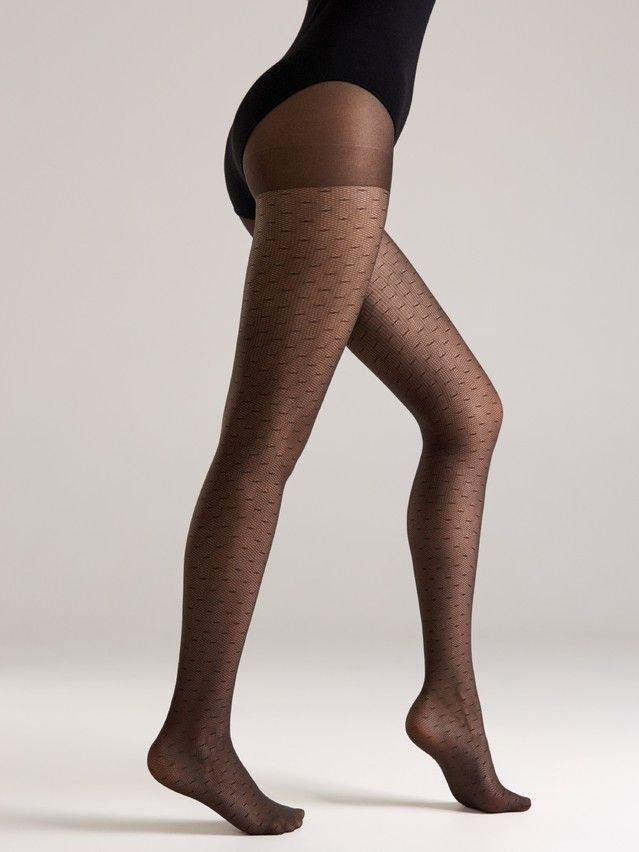 Women's tights CONTE ELEGANT BLUES, s.2, grafit - 2
