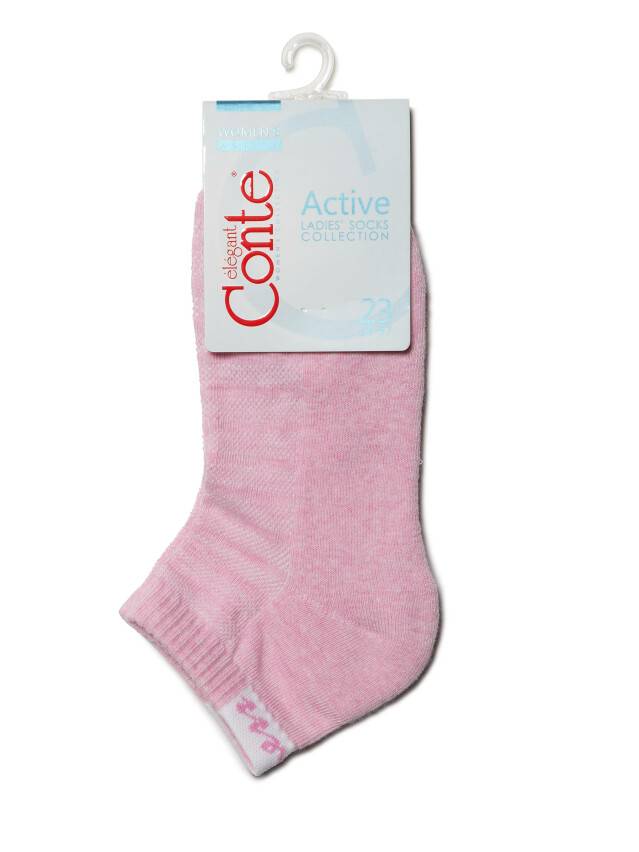 Women's socks CONTE ELEGANT ACTIVE, s.23, 091 light pink - 3