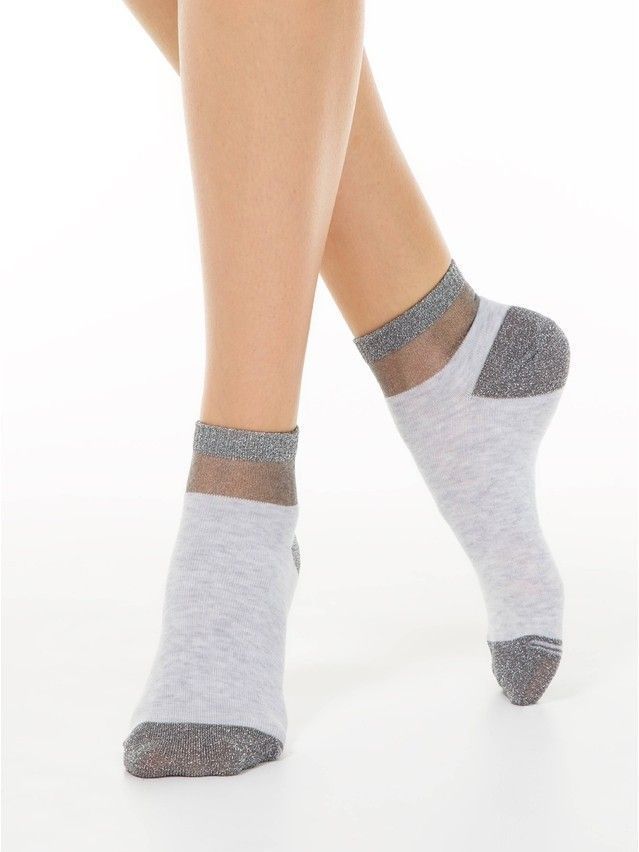 Women's socks CONTE ELEGANT ACTIVE, s.23, 207 light grey - 1