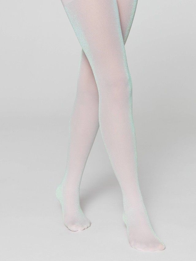 Fancy children's tights CONTE ELEGANT HOLIDAY, s.146-152, pastel pink - 2