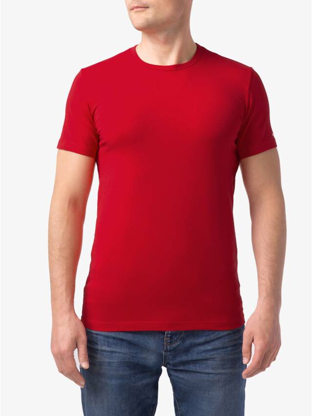 Men's sweatshirt DiWaRi BASIC MF 309-10, s.170,176-100, red - 2