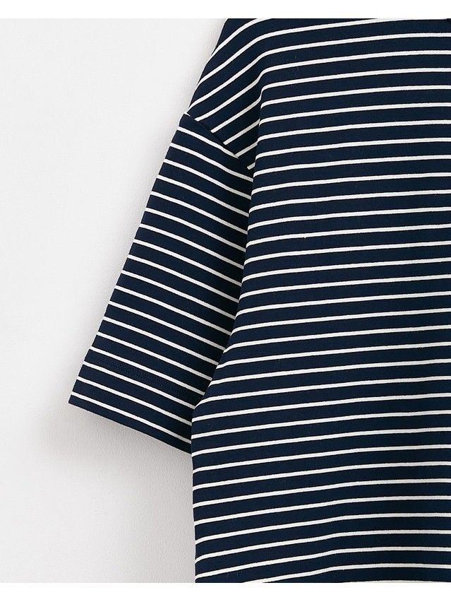 Women's polo neck shirt CONTE ELEGANT LD 2652, s.170-92, blue strip - 8