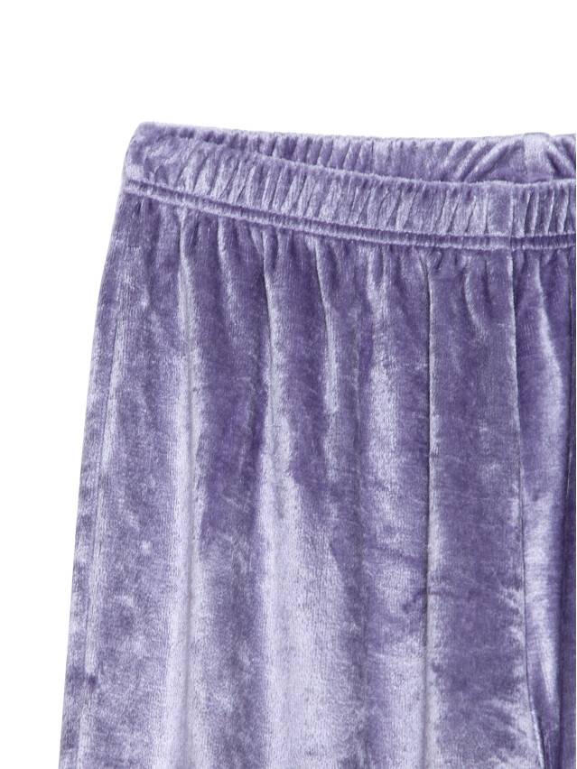 Velour trousers for home VELVET LOUNGEWEAR LHW 1010, s.170-102, grey-lilac - 2