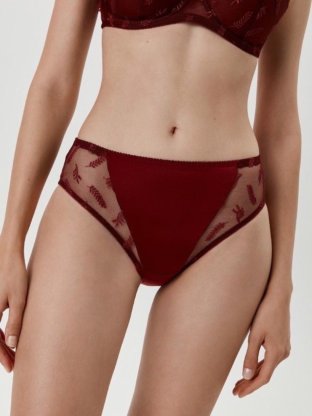 Panties CONTE ELEGANT RENDEZVOUS RP3013, s.102, wine-coloured - 1