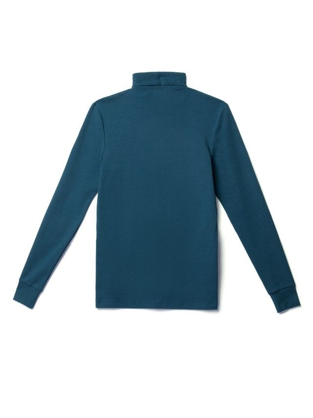 Men's polo neck shirt DiWaRi MD 816, s.170,176-100, deep sea green - 4