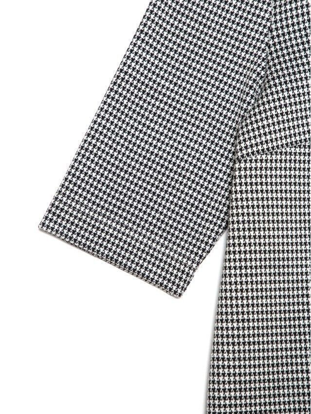 Dress LPL 1052, s.164-84-90, grey-white - 5