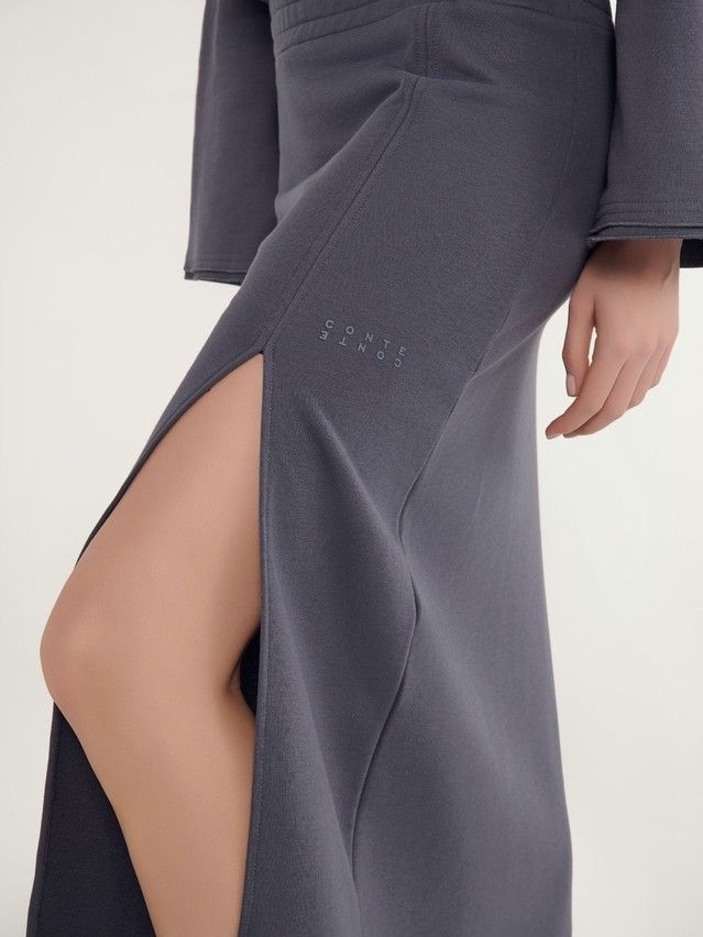 Women's skirt CONTE ELEGANT LU 3066, s.170-90, graphite - 3