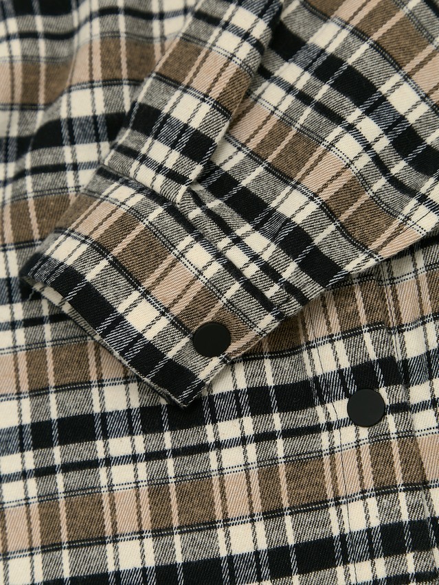 Women's shirt CONTE LRU 3323, s.170-84-90, black-beige check - 3