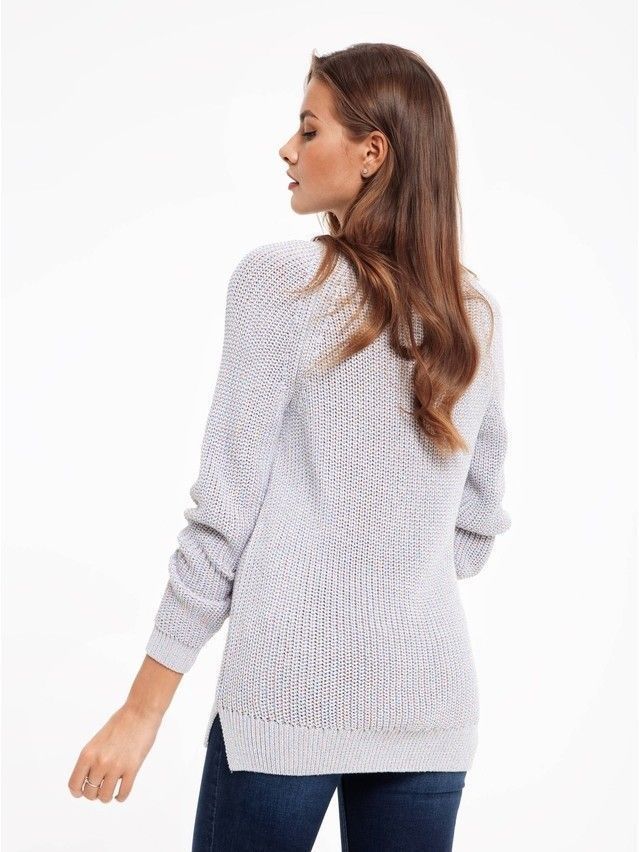 Women's polo neck shirt CONTE ELEGANT LDK040, s.170-84, multicolor - 2