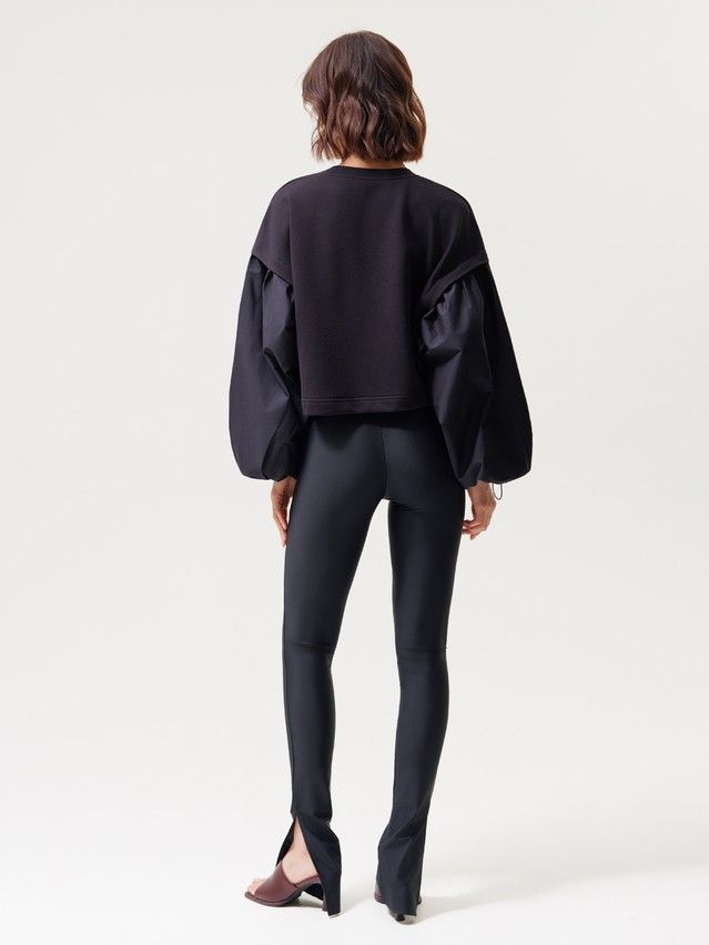 Women's leggings CONTE LLG 3589, s.164-102, black - 2