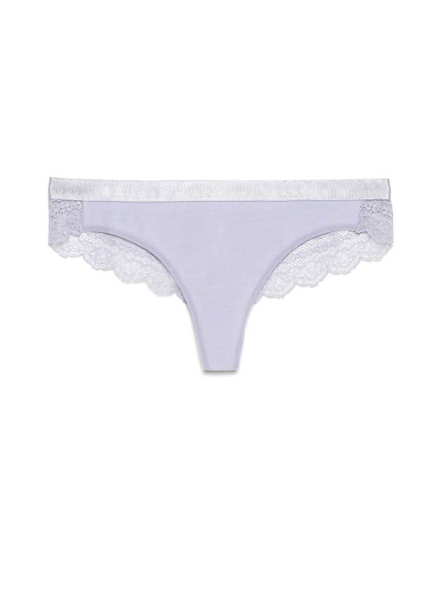 Women's panties FLIRTY LBR 1018 (packed on mini-hanger),s.90, grey-lilac - 3