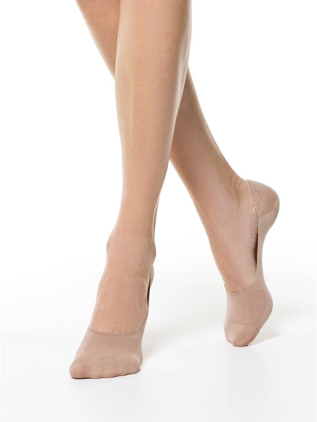 Women's footlets CONTE ELEGANT FANTASY 20C-176CP, s.23-25, 255 beige - 1