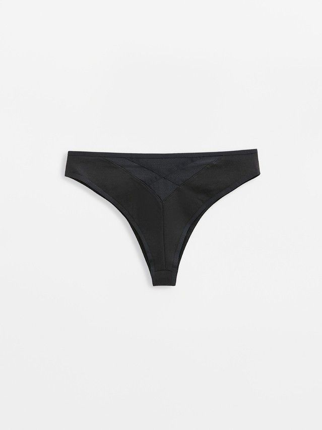 Women's panties CONTE ELEGANT CRISS CROSS LBR 2997, s.90, black - 4