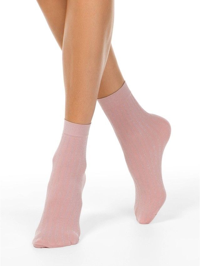 Women's socks CONTE ELEGANT FANTASY, s.23-25, dusty rose - 1