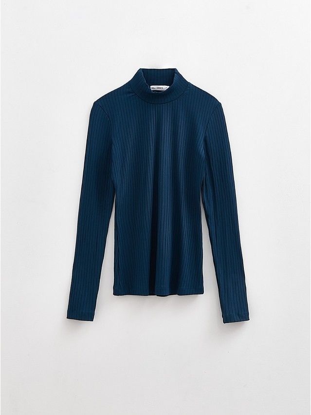 Women's polo neck shirt CONTE ELEGANT LD 2797, s.170-92, teal - 5