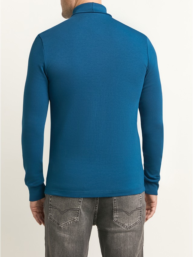 Men's polo neck shirt DIWARI BASIC MEN MD 4033, s.176,182-92, deep sea green - 2
