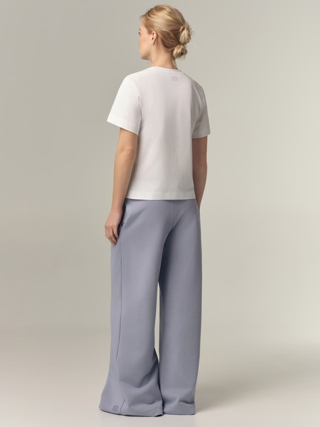 Women's polo neck shirt CONTE ELEGANT LD 3029, s.170-92, white-shoes - 2