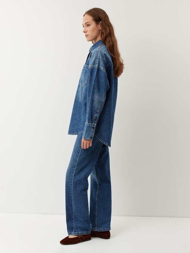 Denim windbreaker CONTE CON-986, s.170-84-90, blue - 8