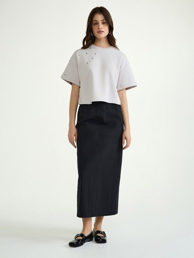 Women's skirt CONTE ELEGANT LU 2960, s.170-90, black - 1