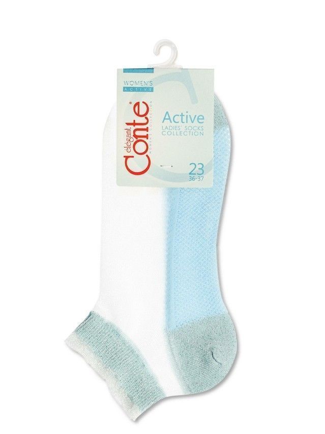 Women's socks CONTE ELEGANT ACTIVE, s.23, 229 light blue - 3