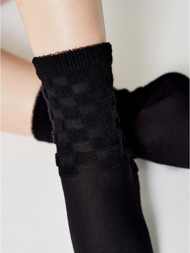 Women's socks CONTE ELEGANT COMFORT, s.23-25, 550 black - 2