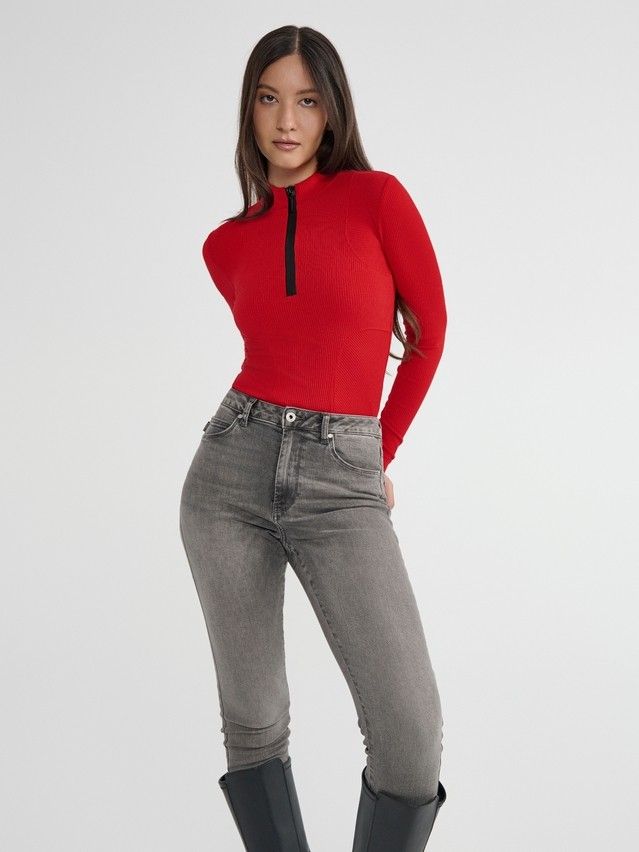 Women's bodysuit CONTE ELEGANT LBD 2789, s.170-84-90, crimson red - 3