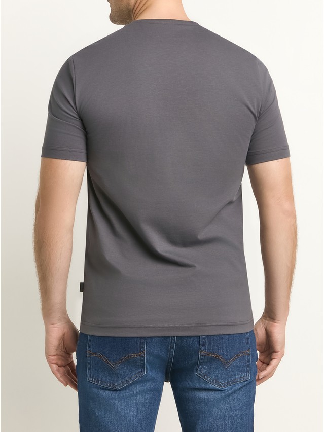 Men's polo neck shirt DIWARI BASIC MEN MD 4027, s.176,182-92, graphite - 2