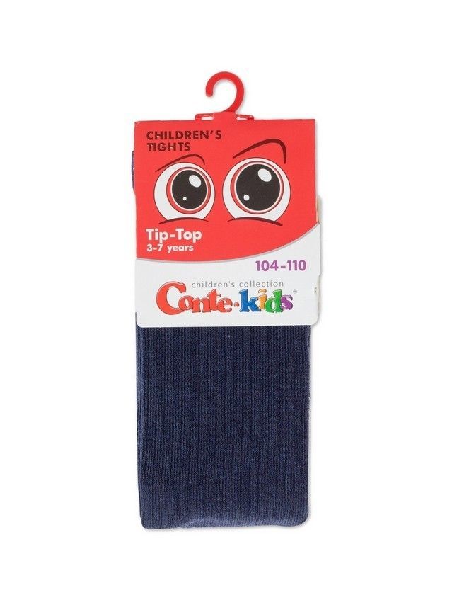Children's tights CONTE-KIDS TIP-TOP, s.128-134 (20),566 dark denim - 4