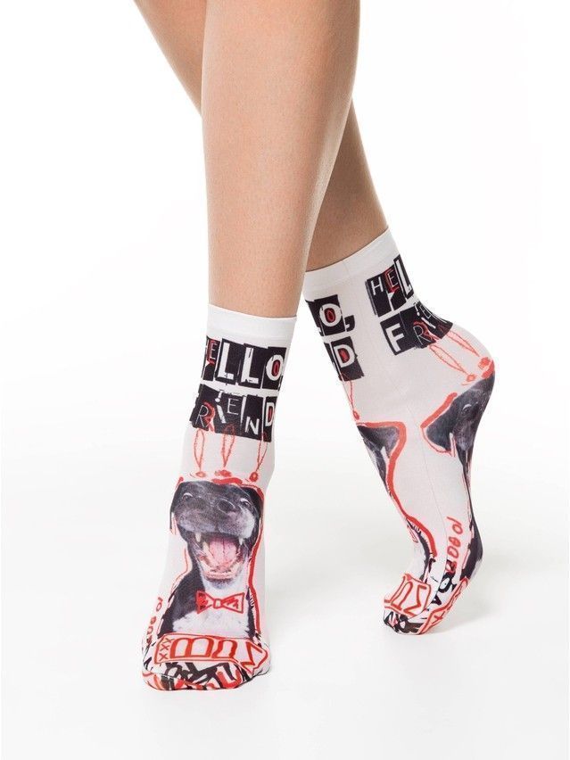 Women's socks CONTE ELEGANT FANTASY, s.23-25, 093 - 1