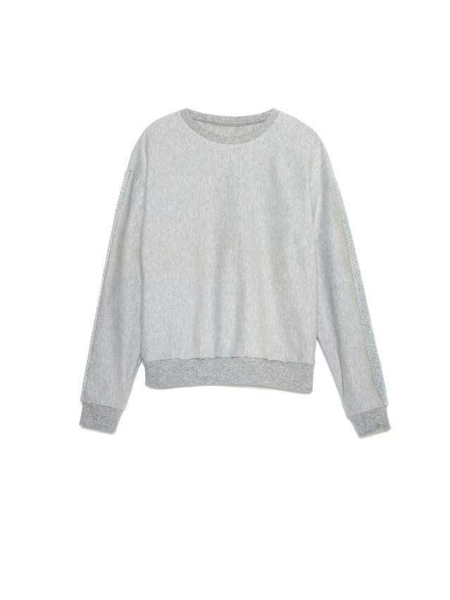 Sweatshirt LD 1043, s.170-100, shiny grey - 4