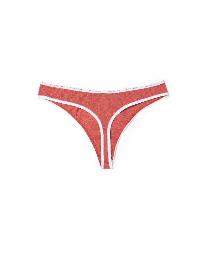 Women's panties CONTE ELEGANT BASIC LST 643, s.102/XL, red melange - 4