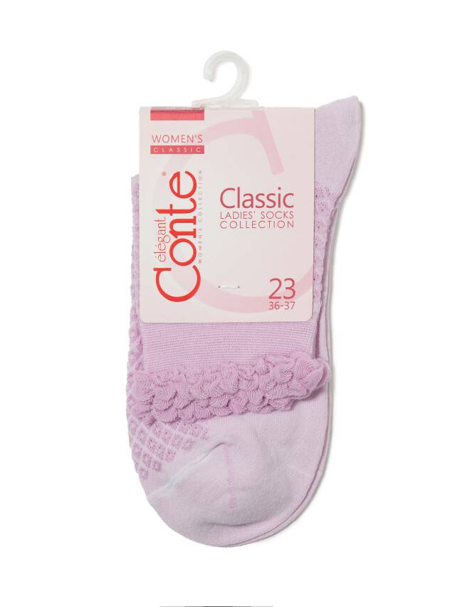 Women's socks CONTE ELEGANT CLASSIC, s.23, 055 lilac - 3