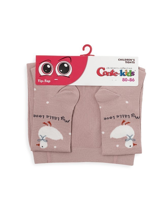 Children's tights CONTE-KIDS TIP-TOP, s.104-110 (16),713 ash pink - 5