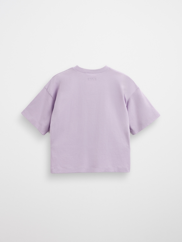 Women's polo neck shirt CONTE ELEGANT LD 3032, s.170-92, lavender-girls - 3