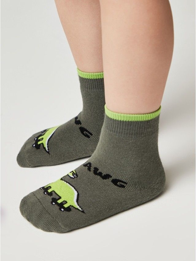 Children's socks CONTE-KIDS SOF-TIKI, s.12, 573 khaki - 3