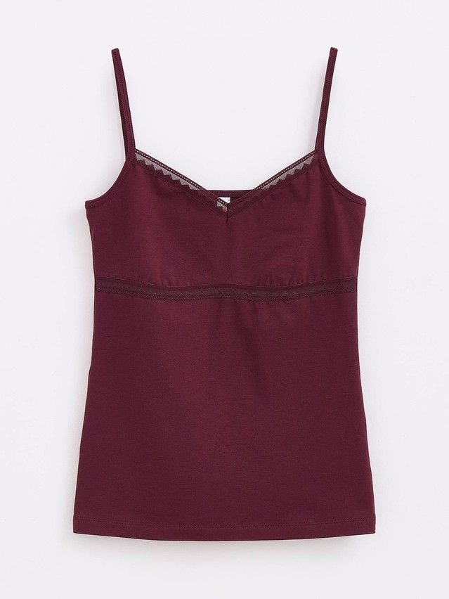 Woman's sleeveless top CONTE ELEGANT CLASSIC BASIC LT 1346, s.170-92, bordo - 1