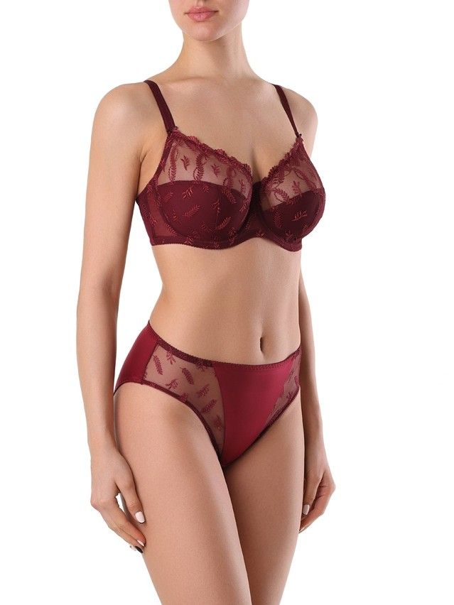 Bra CONTE ELEGANT RENDEZVOUS RB6014, s.70E, wine-coloured - 3