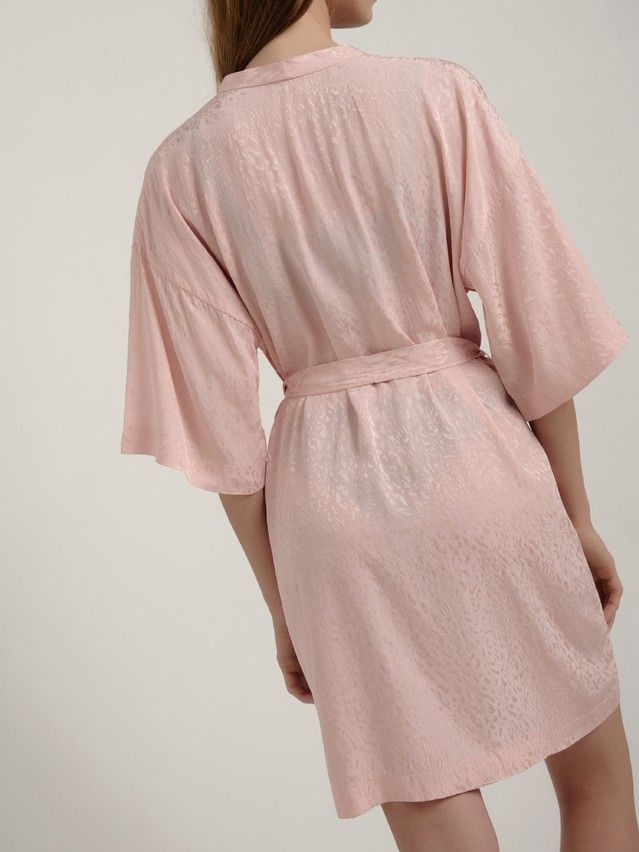 Women's dressing gown CONTE ELEGANT LEO LHW 2928, s.170-84-90, silver peony - 4