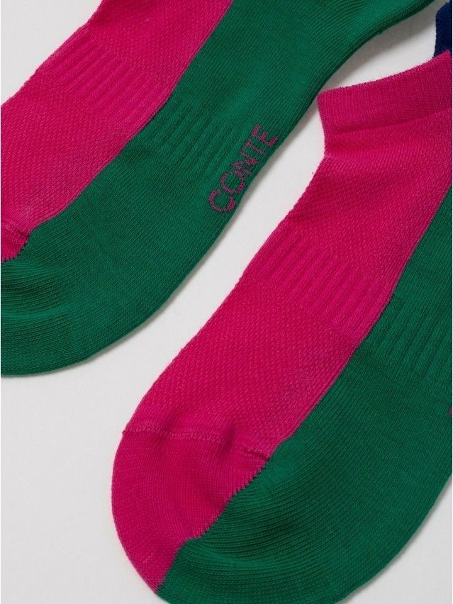 Women's socks CONTE ELEGANT ACTIVE, s.23, 393 fuchsia green - 4