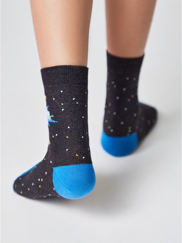 Children's socks CONTE-KIDS TIP-TOP, s.30-32, 395 black - 2