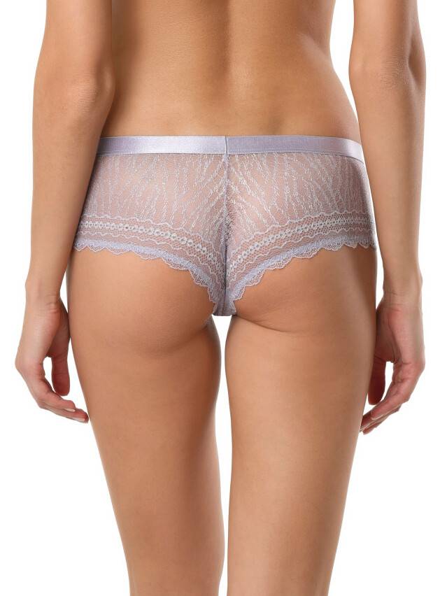 Panties for women FLIRTY LSH 1019 (packed in mini-box),s.90, grey-lilac - 2