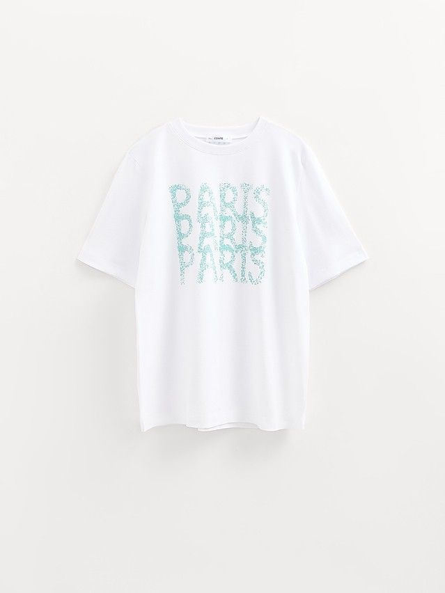 Women's polo neck shirt CONTE ELEGANT LD 3036, s.170-92, white-paris - 1