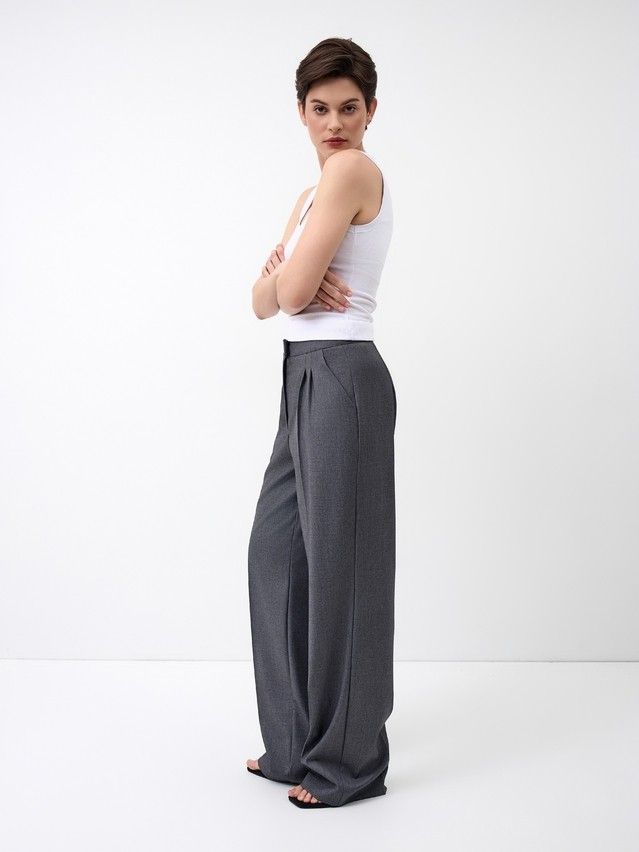 Women's trousers CONTE LBK 3257, s.164-84-90, graphite - 6
